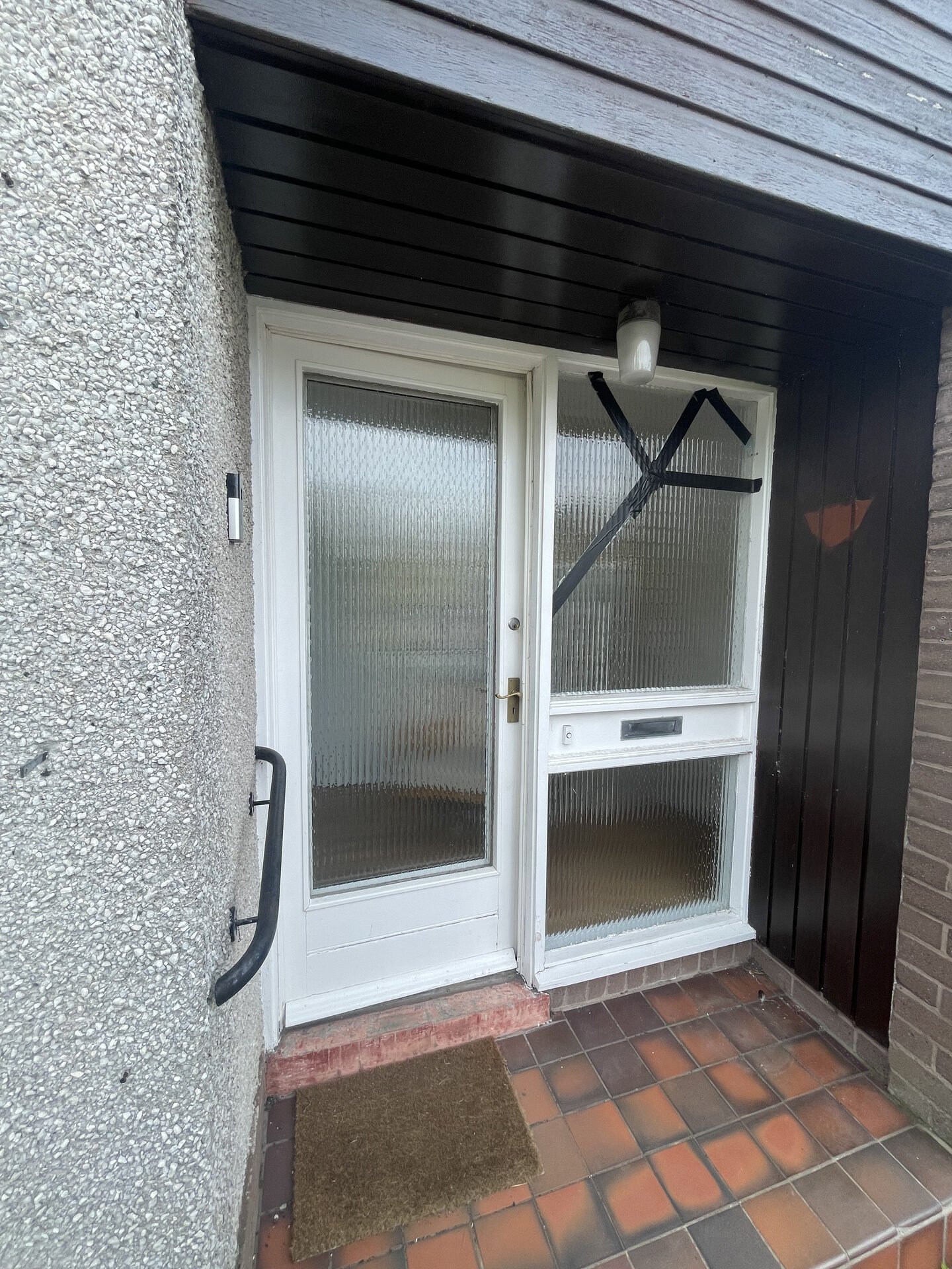Before door installation, Cupar