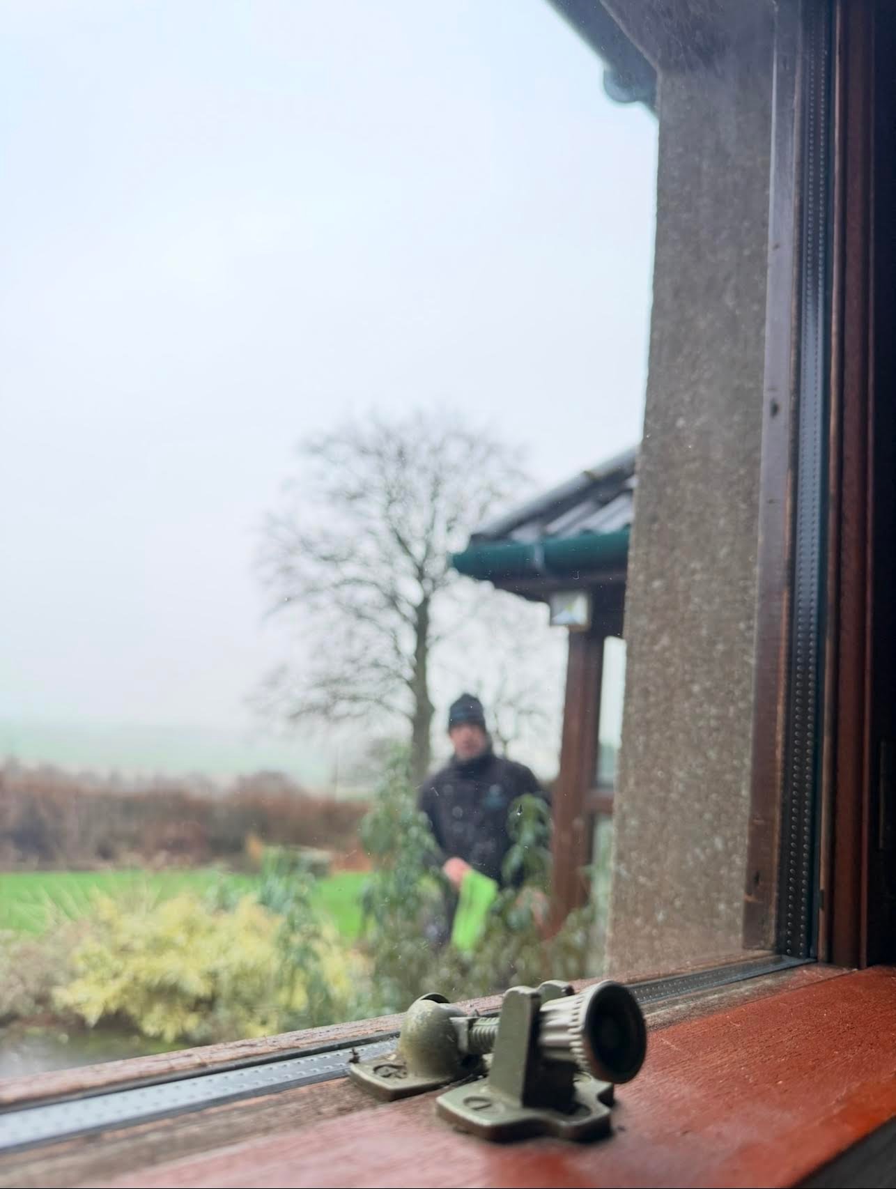 Completed glazing repair